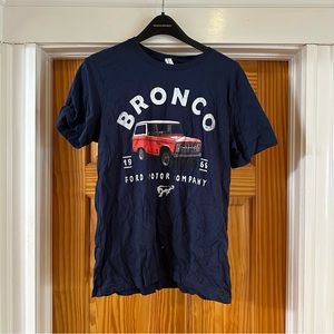 Ford Bronco Graphic T-Shirt Size Large Navy